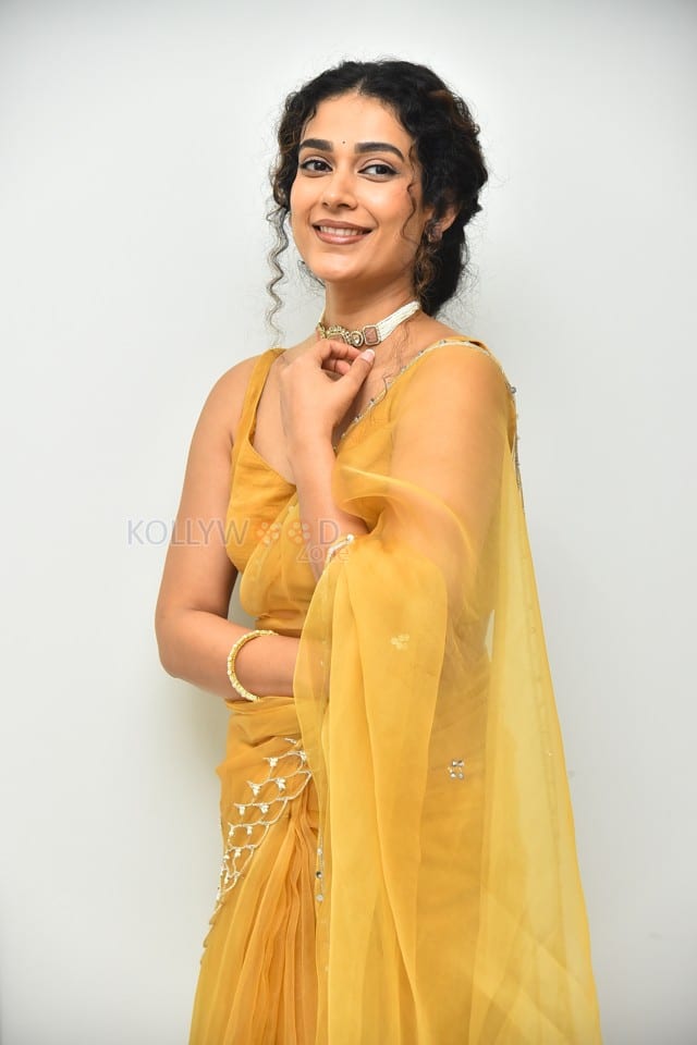 Actress Aakanksha Singh at Shashtipoorthi Movie Interview Pictures 43