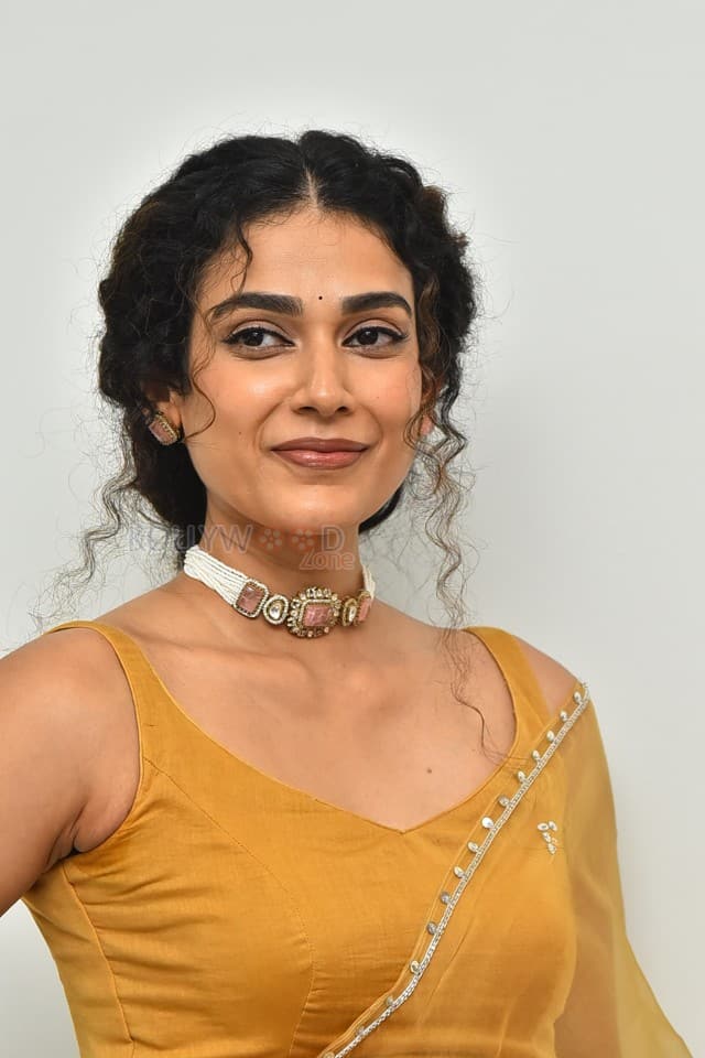 Actress Aakanksha Singh at Shashtipoorthi Movie Interview Pictures 55