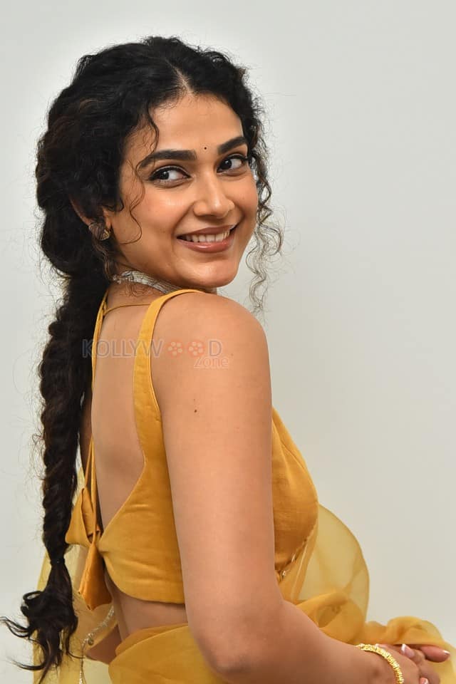 Actress Aakanksha Singh at Shashtipoorthi Movie Interview Pictures 57