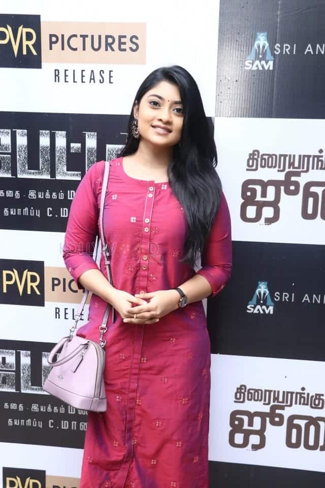 Actress Ammu Abhirami at Battery Trailer Launch Pictures 01