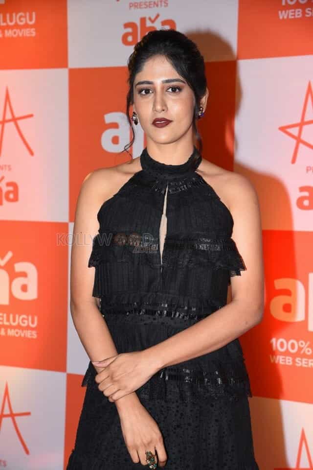 Actress Chandini Chowdary At Aha Event An Evening With A Galaxy Of Stars Photos 01