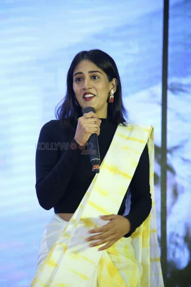 Actress Chandini Chowdary At Madha Movie Pre Release Event Stills 04