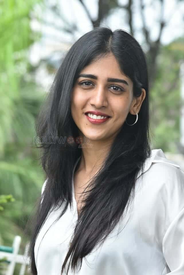 Actress Chandini Chowdary at Color Photo Movie National Award Press Meet Pictures 05