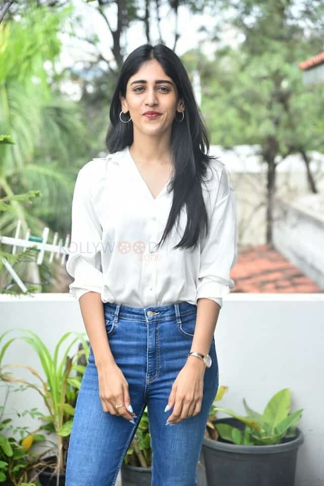 Actress Chandini Chowdary at Color Photo Movie National Award Press Meet Pictures 14