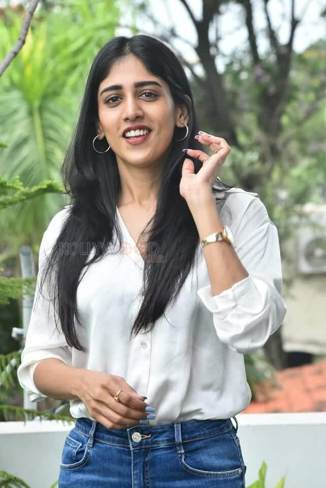 Actress Chandini Chowdary at Color Photo Movie National Award Press Meet Pictures 23