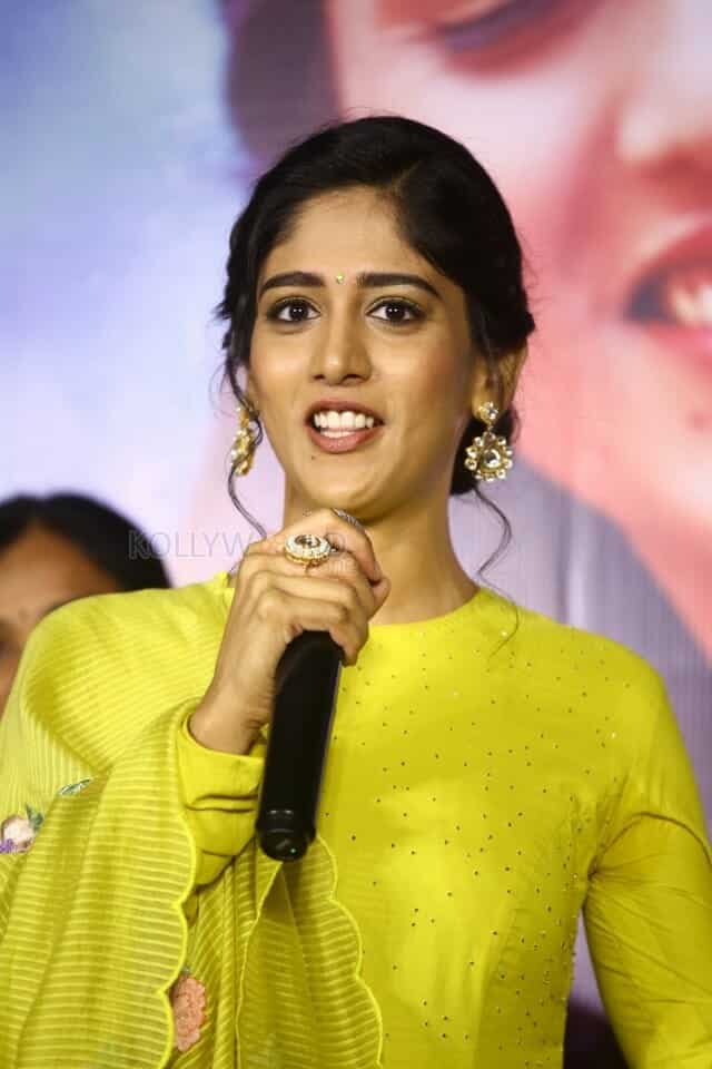 Actress Chandini Chowdary at Sammathame Movie Teaser Launch Pictures 06