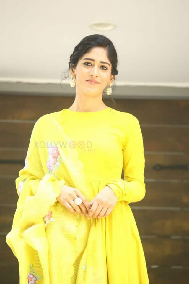 Actress Chandini Chowdary at Sammathame Movie Teaser Launch Pictures 08