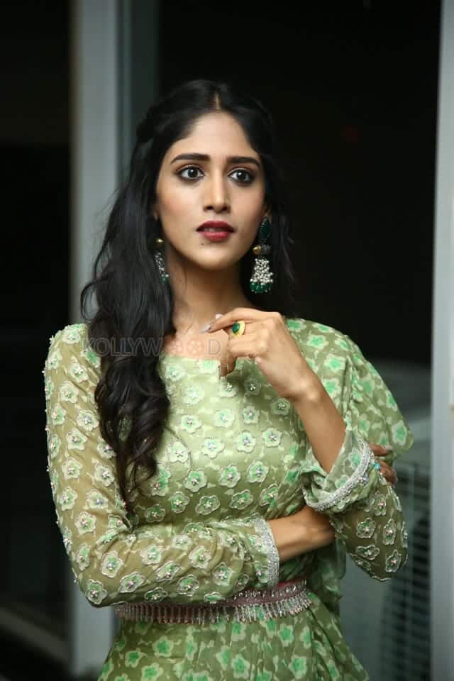 Actress Chandini Chowdary at Sammathame Movie Trailer Launch Pictures 01