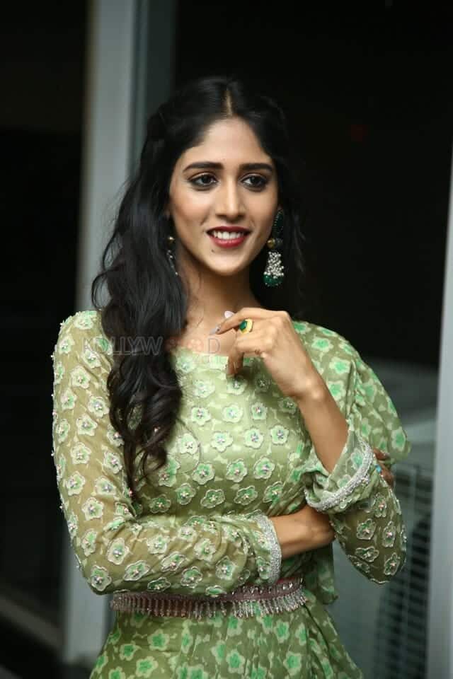 Actress Chandini Chowdary at Sammathame Movie Trailer Launch Pictures 02