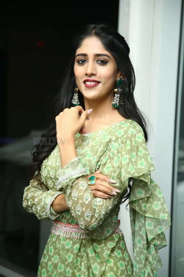 Actress Chandini Chowdary at Sammathame Movie Trailer Launch Pictures 06