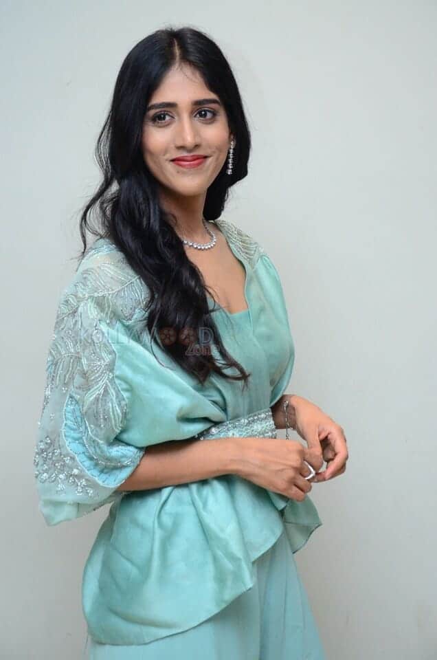 Actress Chandini Chowdary at Sammathame Movie Trailer Launch Pictures 07