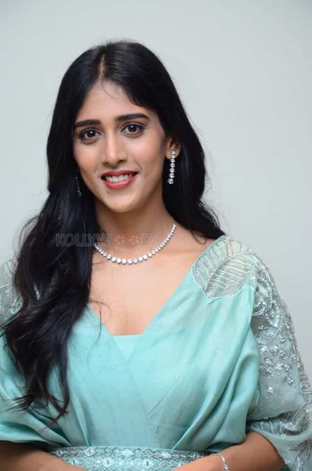 Actress Chandini Chowdary at Sammathame Movie Trailer Launch Pictures 11