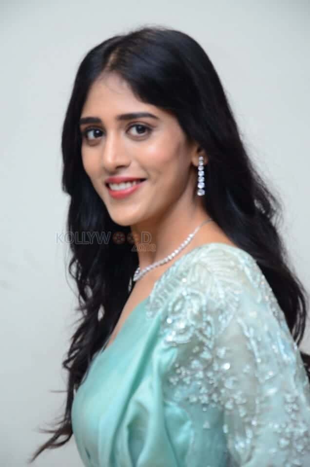 Actress Chandini Chowdary at Sammathame Movie Trailer Launch Pictures 19