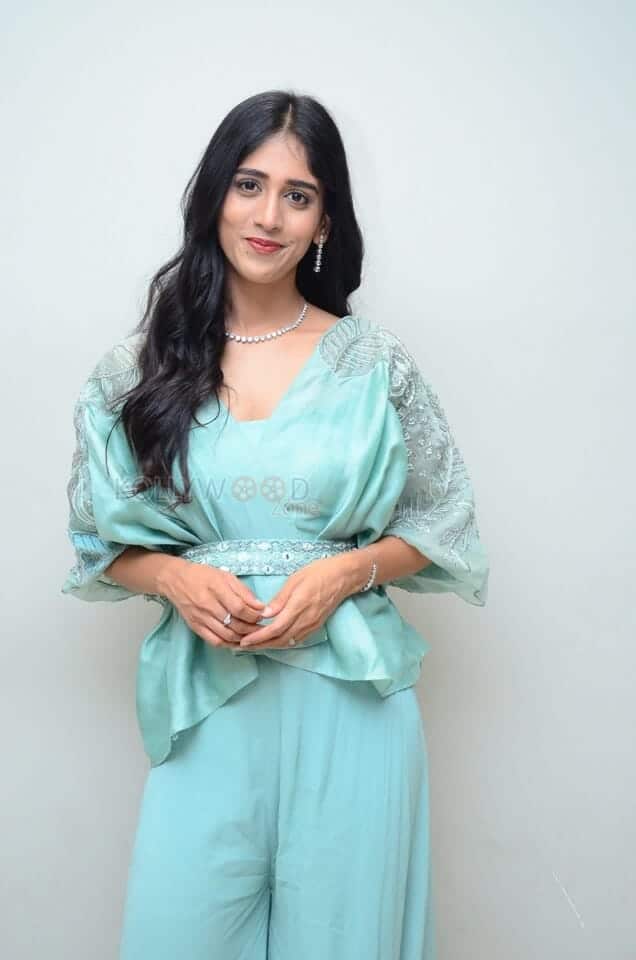 Actress Chandini Chowdary at Sammathame Movie Trailer Launch Pictures 21