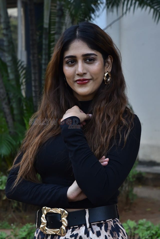 Actress Chandini Chowdary at Santhana Prapthirasthu Success Meet Pictures 03