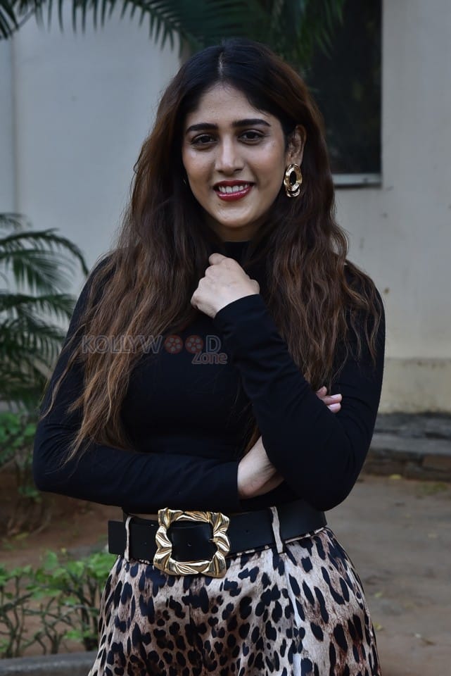 Actress Chandini Chowdary at Santhana Prapthirasthu Success Meet Pictures 04