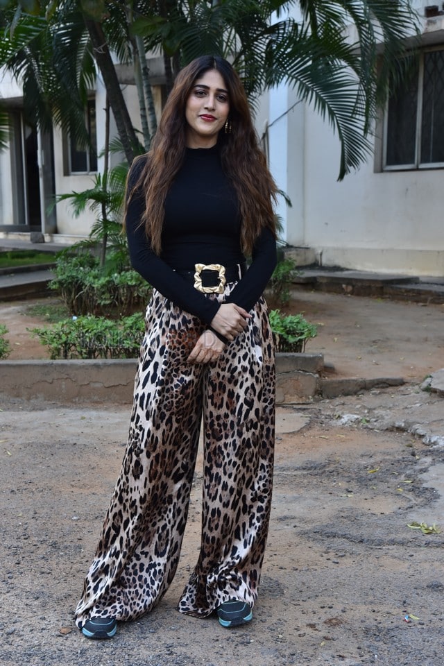 Actress Chandini Chowdary at Santhana Prapthirasthu Success Meet Pictures 10