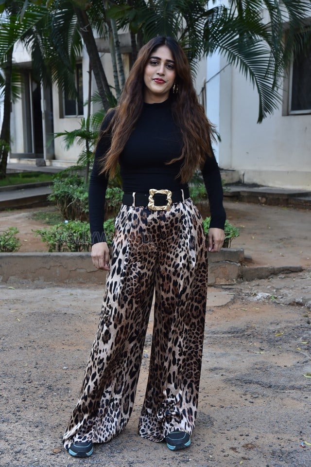 Actress Chandini Chowdary at Santhana Prapthirasthu Success Meet Pictures 11