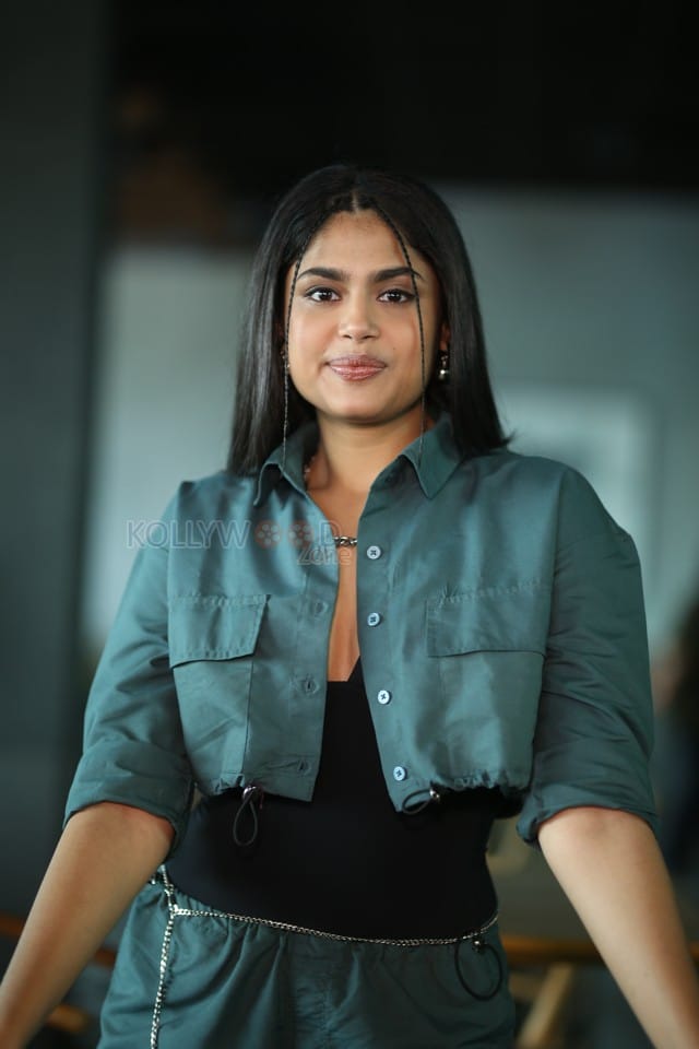 Actress Faria Abdullah at Dance Ikon 2 Wild Fire Press Meet Photos 43