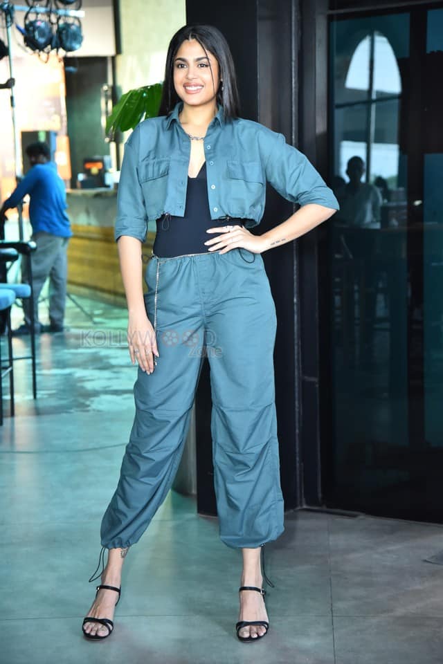Actress Faria Abdullah at Dance Ikon 2 Wild Fire Press Meet Photos 61