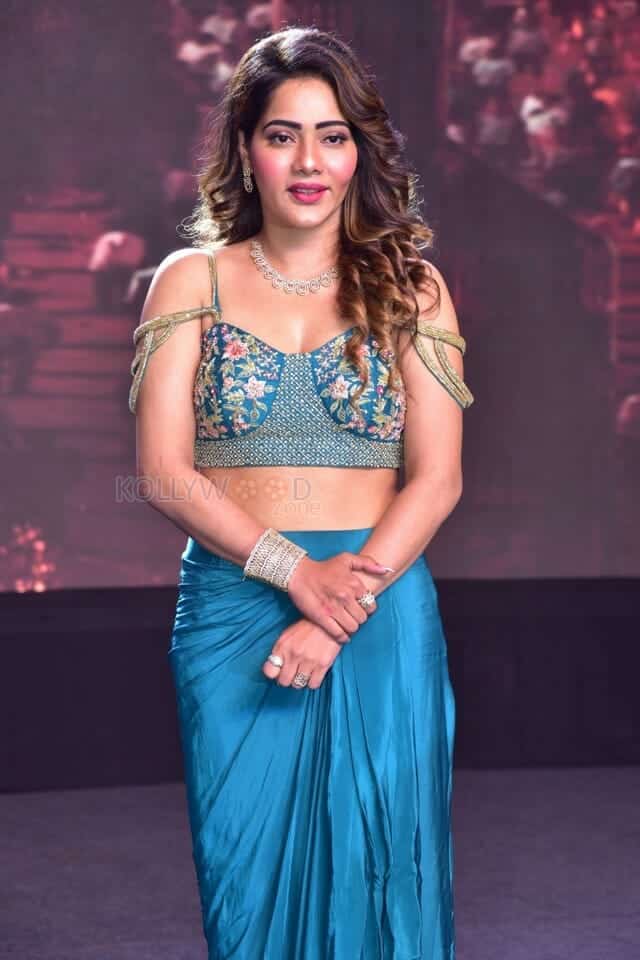 Actress Mitraaw Sharma at Mega Movie Teaser Launch Photos 03