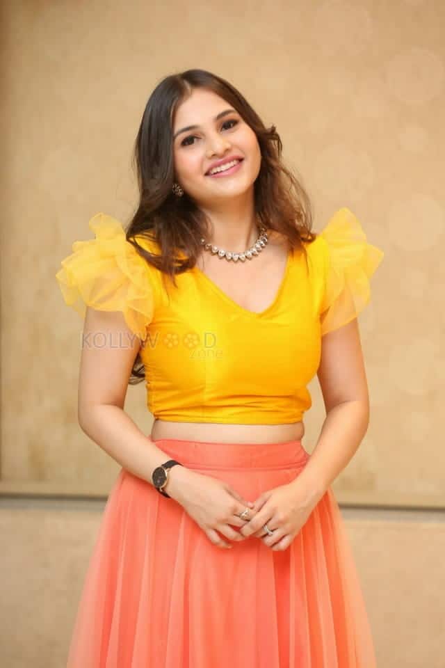 Actress Ramya Pasupuleti At First Rank Raju Pre release Event Pictures 03