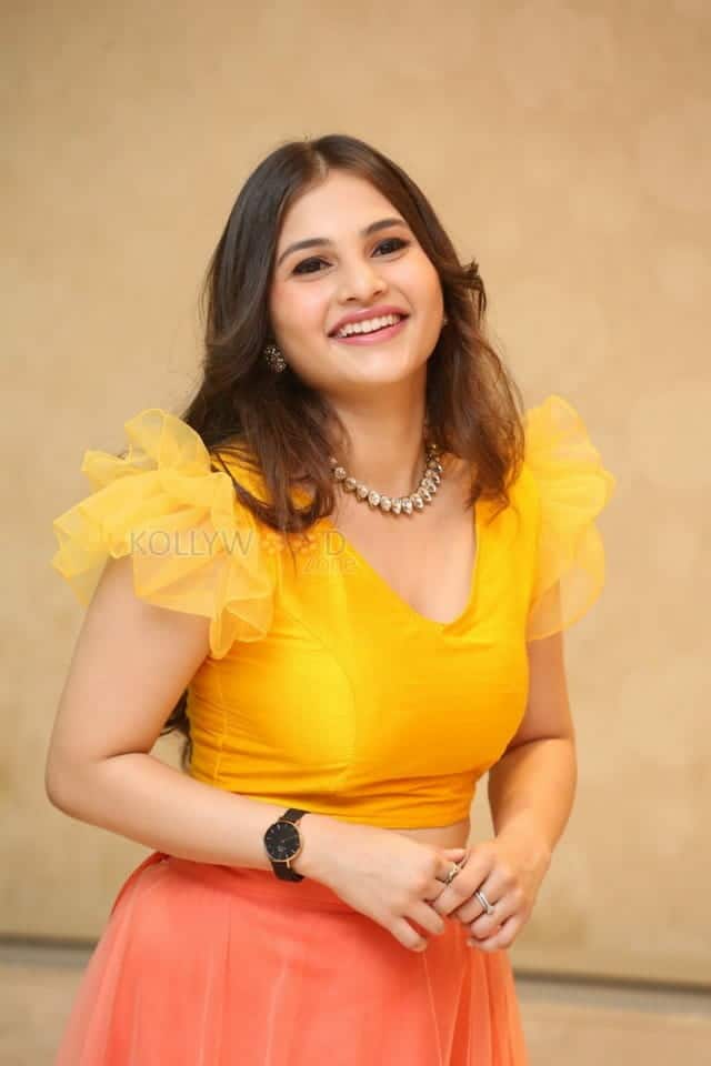 Actress Ramya Pasupuleti At First Rank Raju Pre release Event Pictures 04