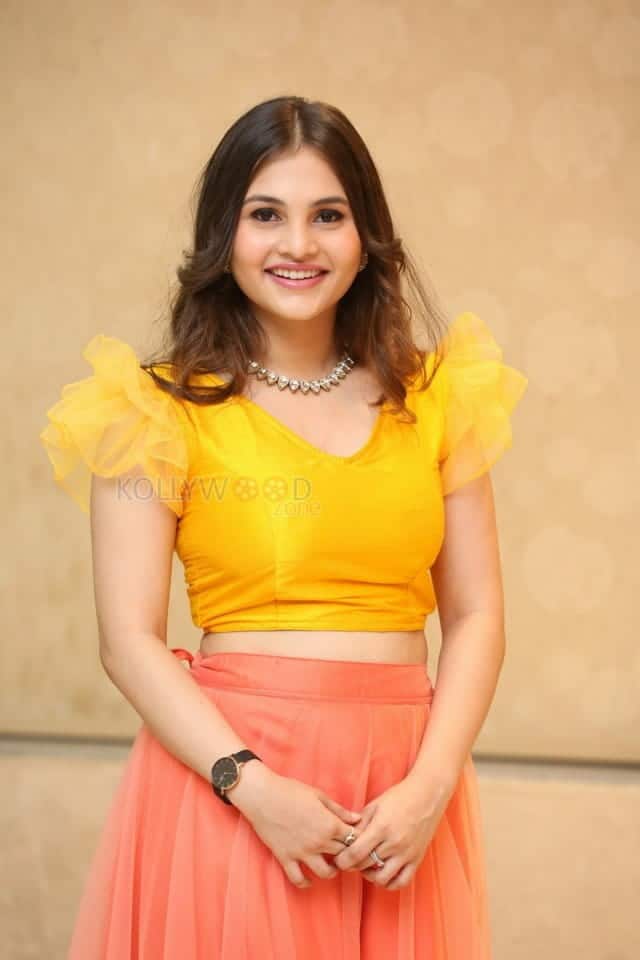 Actress Ramya Pasupuleti At First Rank Raju Pre release Event Pictures 07