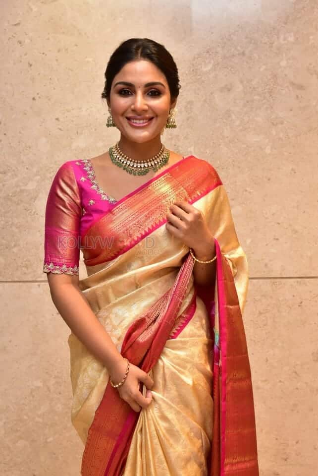 Actress Samyuktha Menon at Vaathi Sir Movie Blockbuster Success Meet Photos 01