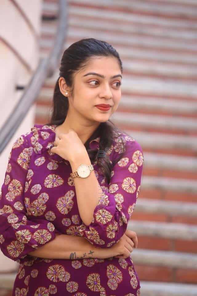 Actress Varsha Bollamma at Stand Up Rahul Movie Press Meet Pictures 16