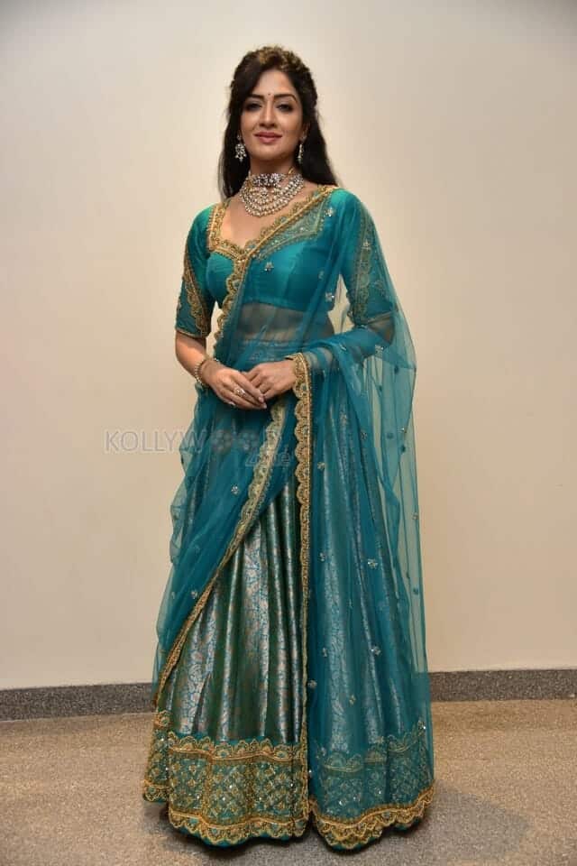Actress Vimala Raman at Rudrangi Pre Release Event Photos 13
