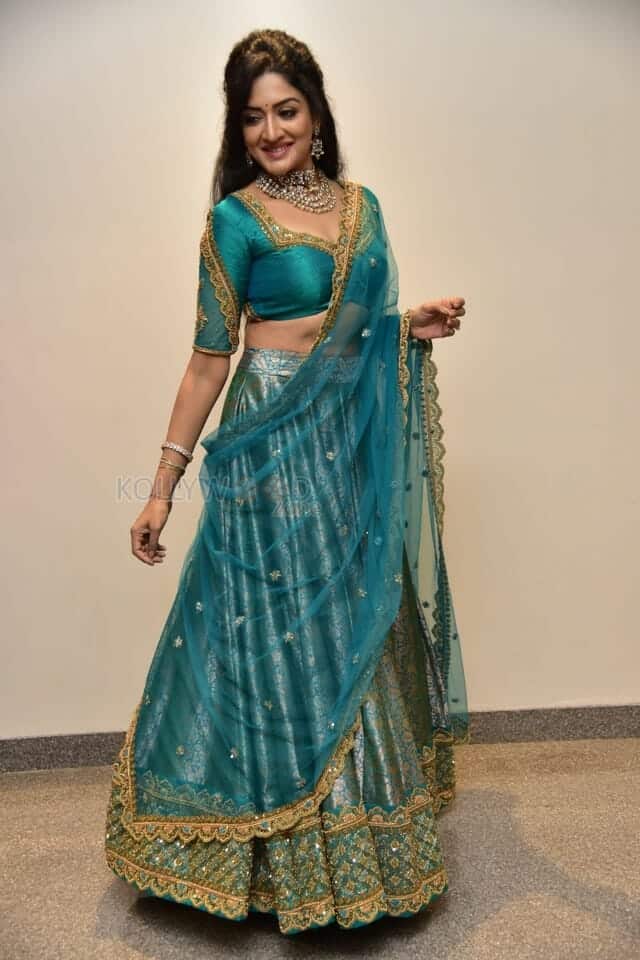 Actress Vimala Raman at Rudrangi Pre Release Event Photos 15