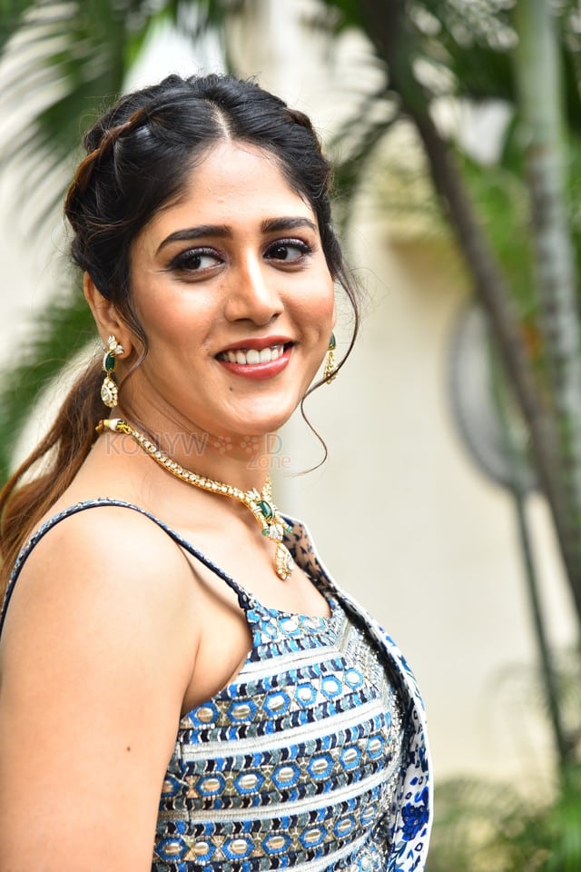 Heroine Chandini Chowdary at Santhana Prapthirasthu Trailer Launch Photos 20