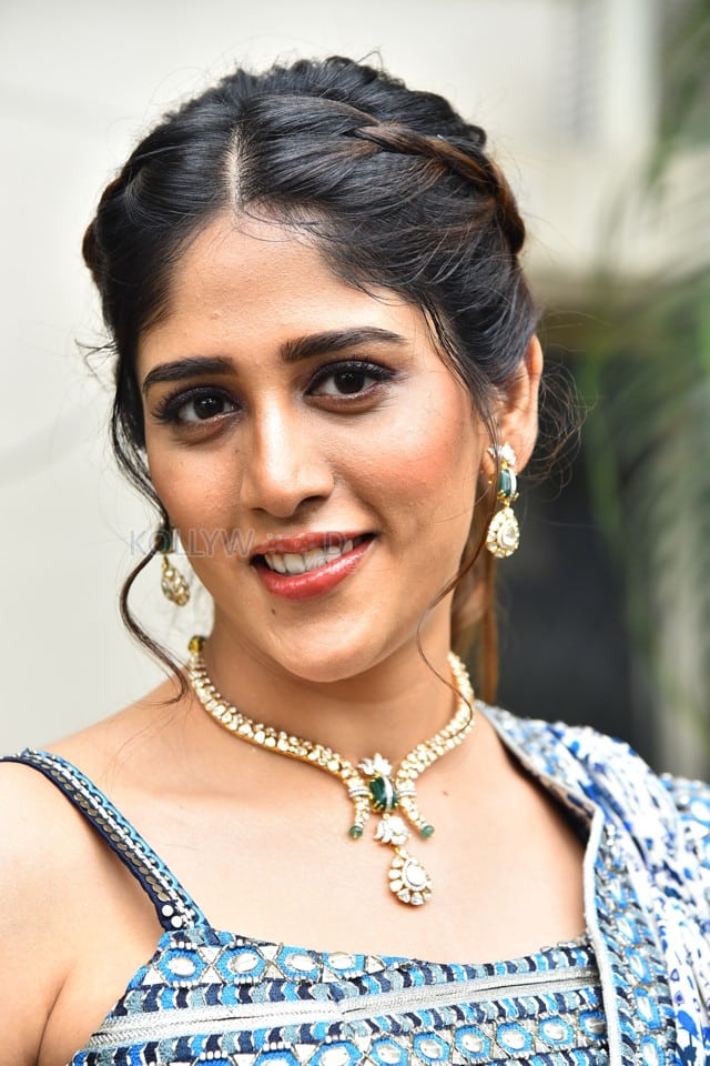 Heroine Chandini Chowdary at Santhana Prapthirasthu Trailer Launch Photos 22