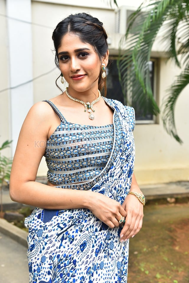 Heroine Chandini Chowdary at Santhana Prapthirasthu Trailer Launch Photos 23