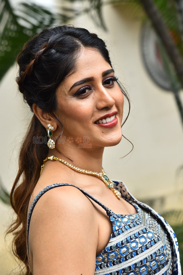Heroine Chandini Chowdary at Santhana Prapthirasthu Trailer Launch Photos 29