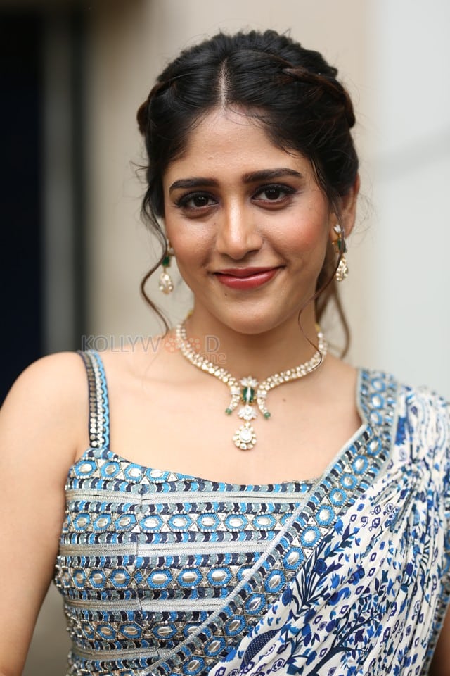Heroine Chandini Chowdary at Santhana Prapthirasthu Trailer Launch Photos 44