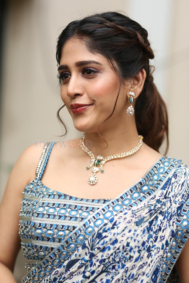 Heroine Chandini Chowdary at Santhana Prapthirasthu Trailer Launch Photos 49