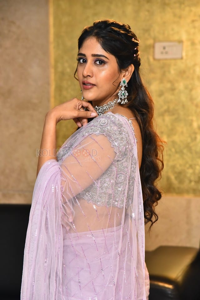 Heroine Chandini Chowdary at Santhana Prapthirasthu Trailer Launch Pictures 03