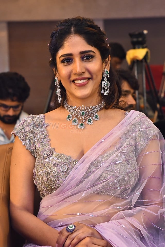 Heroine Chandini Chowdary at Santhana Prapthirasthu Trailer Launch Pictures 10