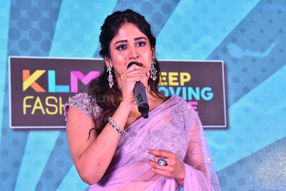 Heroine Chandini Chowdary at Santhana Prapthirasthu Trailer Launch Pictures 12