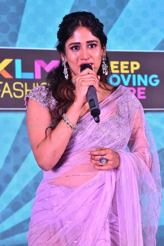 Heroine Chandini Chowdary at Santhana Prapthirasthu Trailer Launch Pictures 14