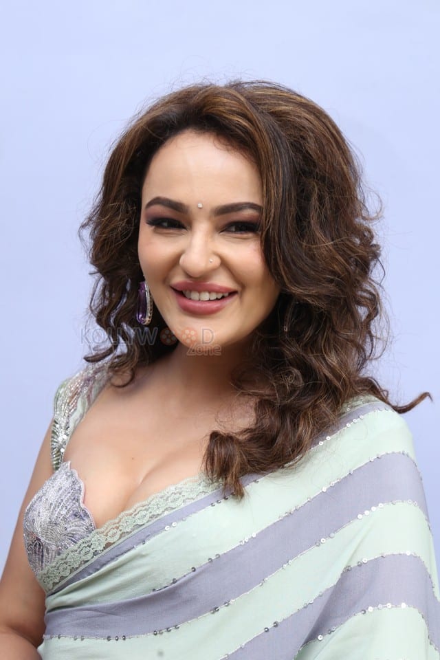 Heroine Seerat Kapoor at Jathasya Maranam Dhruvam Movie Teaser Launch Photos 46