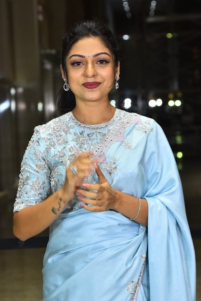 Heroine Varsha Bollamma at Thammudu Release Trailer Launch Pictures 01