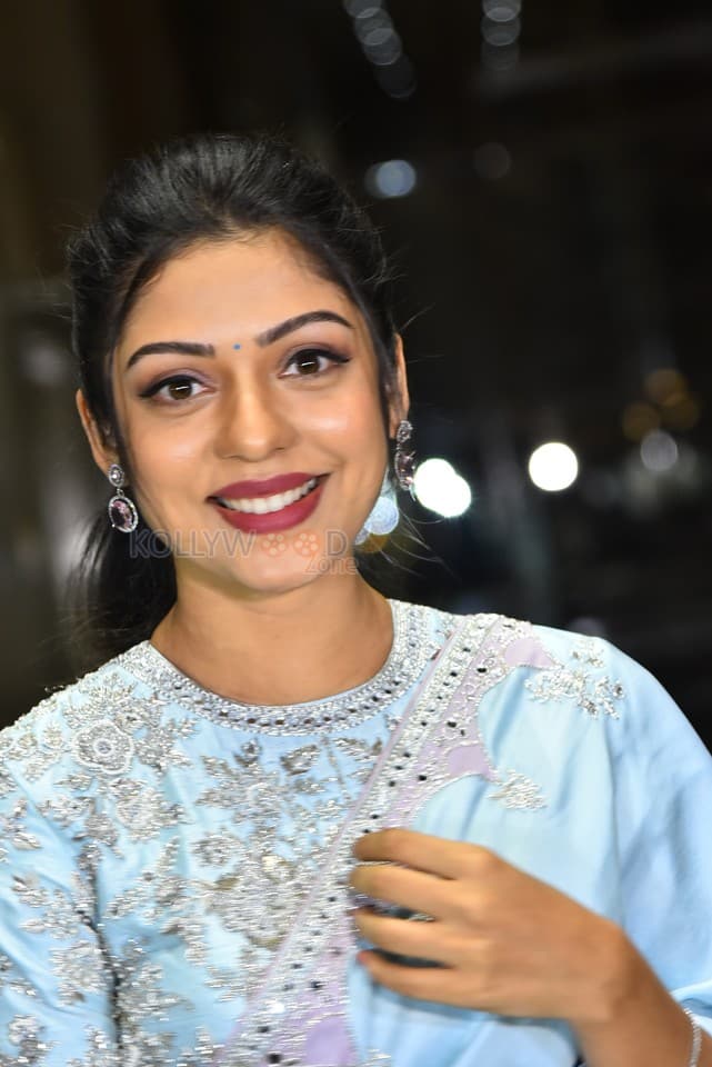 Heroine Varsha Bollamma at Thammudu Release Trailer Launch Pictures 04