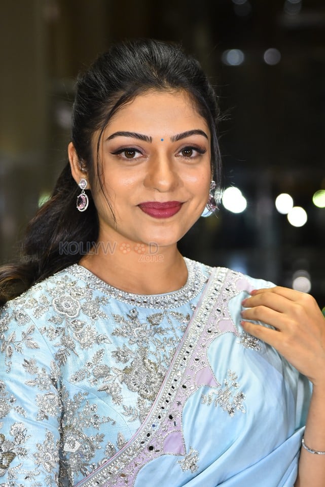 Heroine Varsha Bollamma at Thammudu Release Trailer Launch Pictures 05