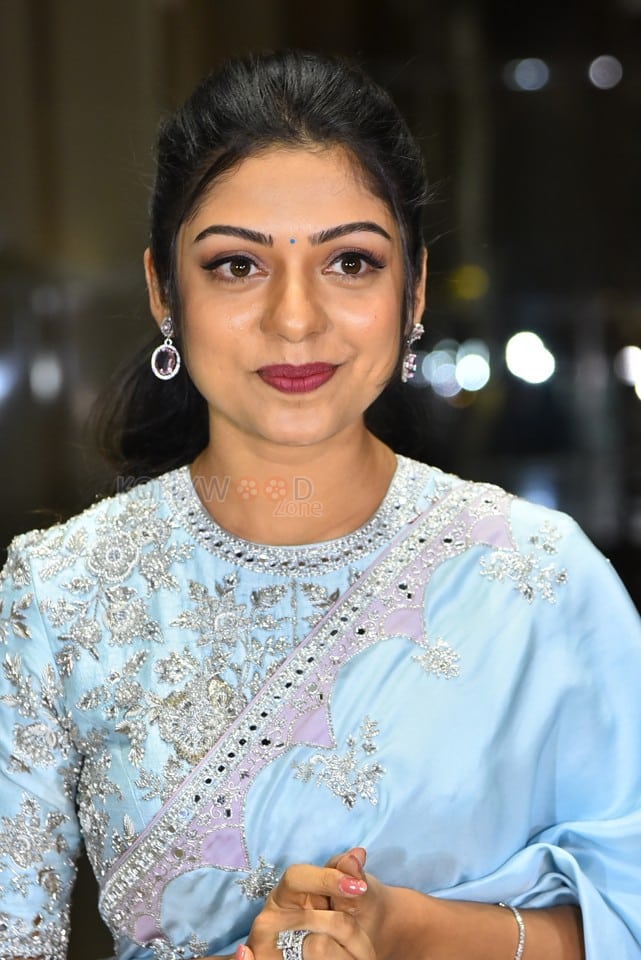 Heroine Varsha Bollamma at Thammudu Release Trailer Launch Pictures 06