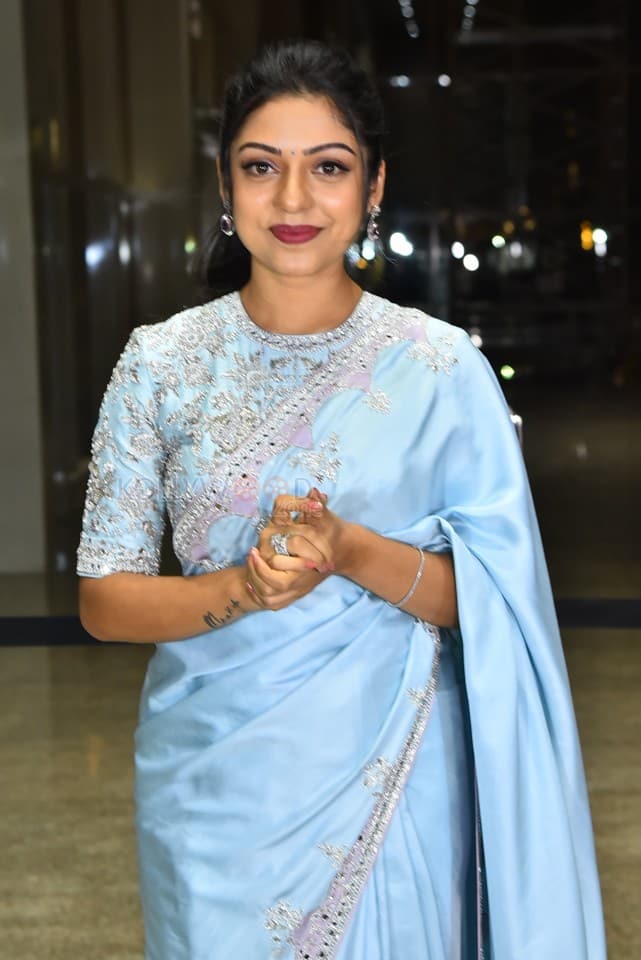 Heroine Varsha Bollamma at Thammudu Release Trailer Launch Pictures 07