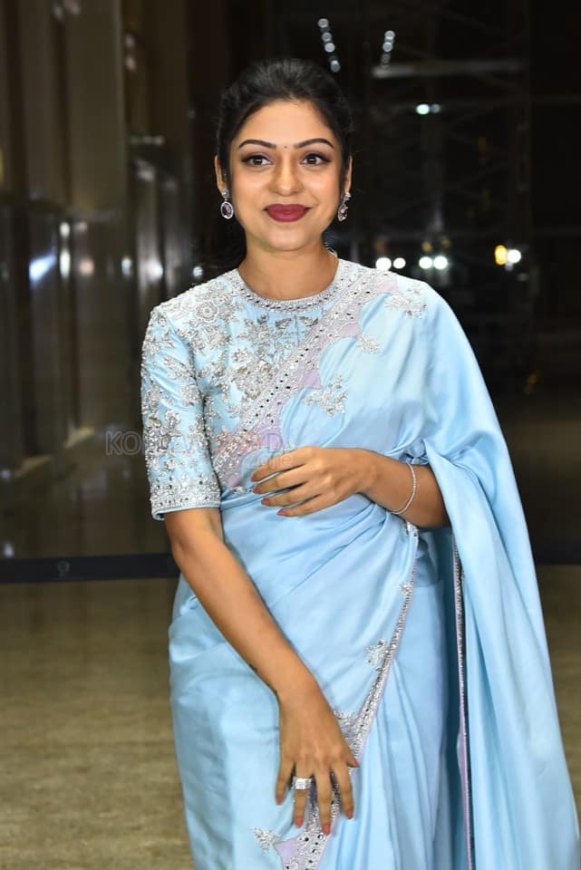 Heroine Varsha Bollamma at Thammudu Release Trailer Launch Pictures 23