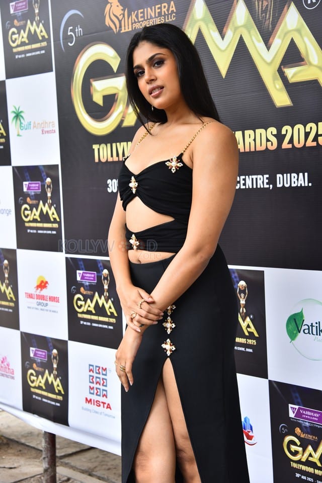 Sexy Faria Abdullah at 5th Edition of Gama Awards Curtain Raiser Event Stills 04